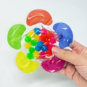 Montessori Sensory Fine Motor Skills Game Color Sorting Matching Toy Preschool Learning Calm Down Color Sorting Toys for Toddlers