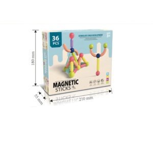 Magnetic Blocks Kids Educational Magnet Balls Building Tiles Stacking Toys Set (36pcs)