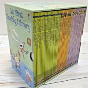 Usborne My First Reading Library (50 Books/set) Gift Box Set (Level 1 and 2) / Green collection