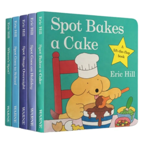 Spot’s Library of Fun Collection - 5 Books/set Eric Hill Montessori early education kids children